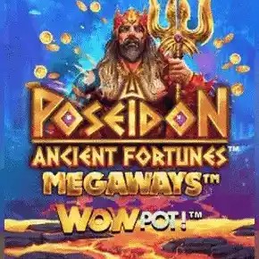 Try Ancient Fortunes: Poseidon WowPot! MEGAWAYS slot by Triple Edge Studios on spinko24casino.net – logo image