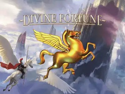Slots logo of Divine Fortune from NetEnt at Spinko24