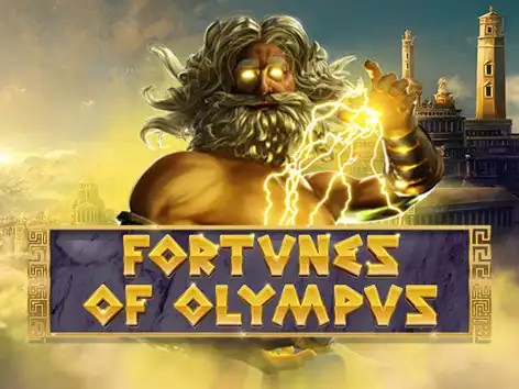 Fortunes of Olympus slot logo by Pragmatic Play at Spinko24