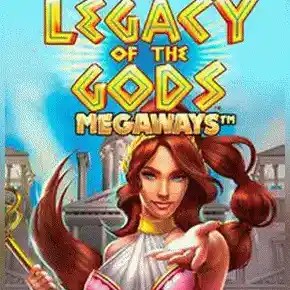 Legacy of Gods Megaways logo – Megaways by Blueprint Gaming at Spinko24