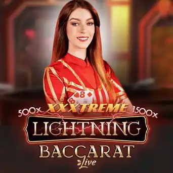 Play the Lightning Baccarat slot by Evolution on Spinko24