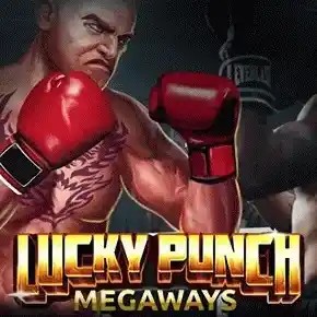 Lucky Punch Megaways by Onlyplay, showcased at spinko24casino.net – game logo