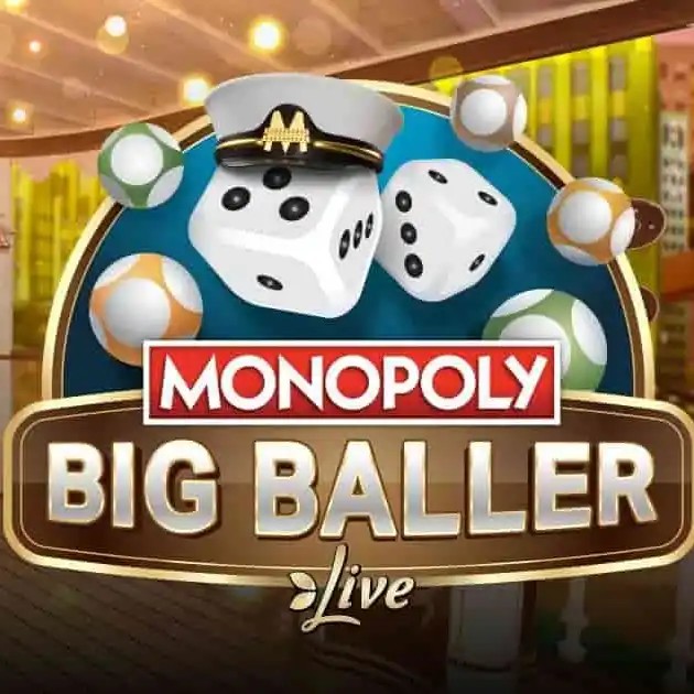 MONOPOLY Big Baller casino game by Evolution – featured logo at Spinko24