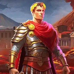 Pompeii Megareels Megaways slot logo by Pragmatic Play at Spinko24