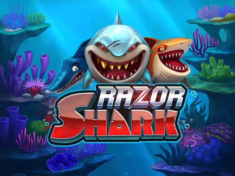 Razor Shark slot icon by Push Gaming, available at Spinko24