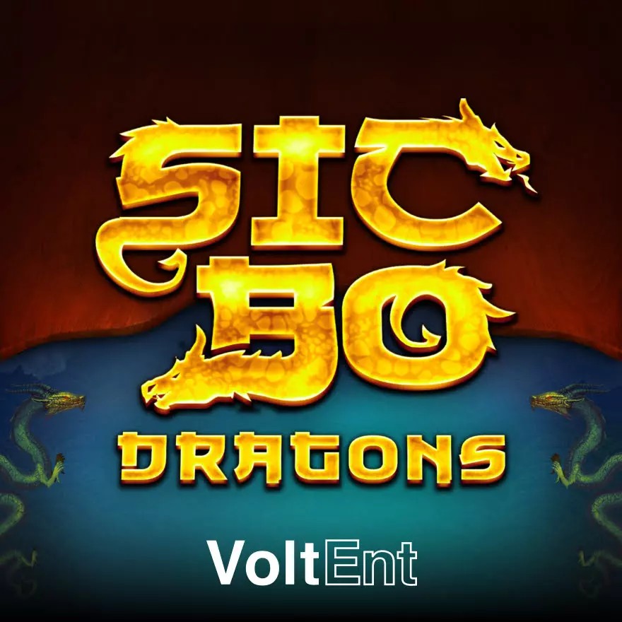 Sic Bo Dragons slot visual from VoltEnt available on spinko24casino.net